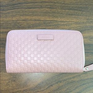 Authentic Pink Gucci Wallet
